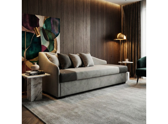 Բազմոց HOBEL BIG-BEN GREY LEONARDO 14/ DARK GREY LEONARDO 15 L (2) 