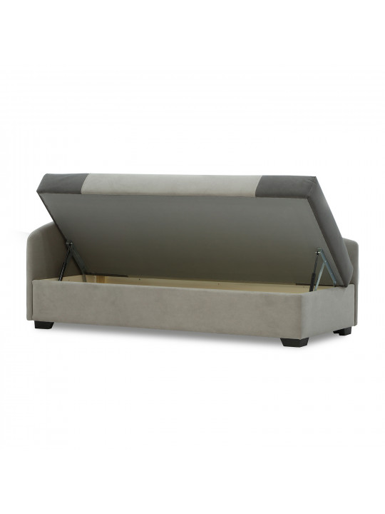 Диван HOBEL BIG-BEN GREY LEONARDO 14/ DARK GREY LEONARDO 15 L (2) 