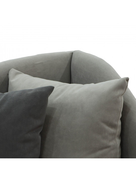 Диван HOBEL BIG-BEN GREY LEONARDO 14/ DARK GREY LEONARDO 15 L (2) 