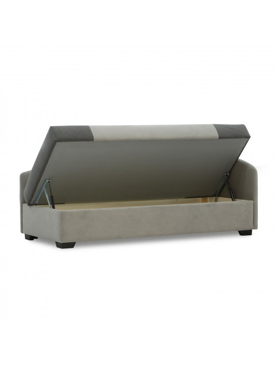 Диван HOBEL BIG-BEN GREY LEONARDO 14/ DARK GREY LEONARDO 15 R (2) 