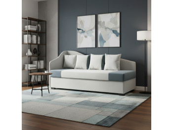 Sofa HOBEL BIG-BEN LIGHT GREY VIVALDI 6/ DARK GREY VIVALDI 8 L(2) 