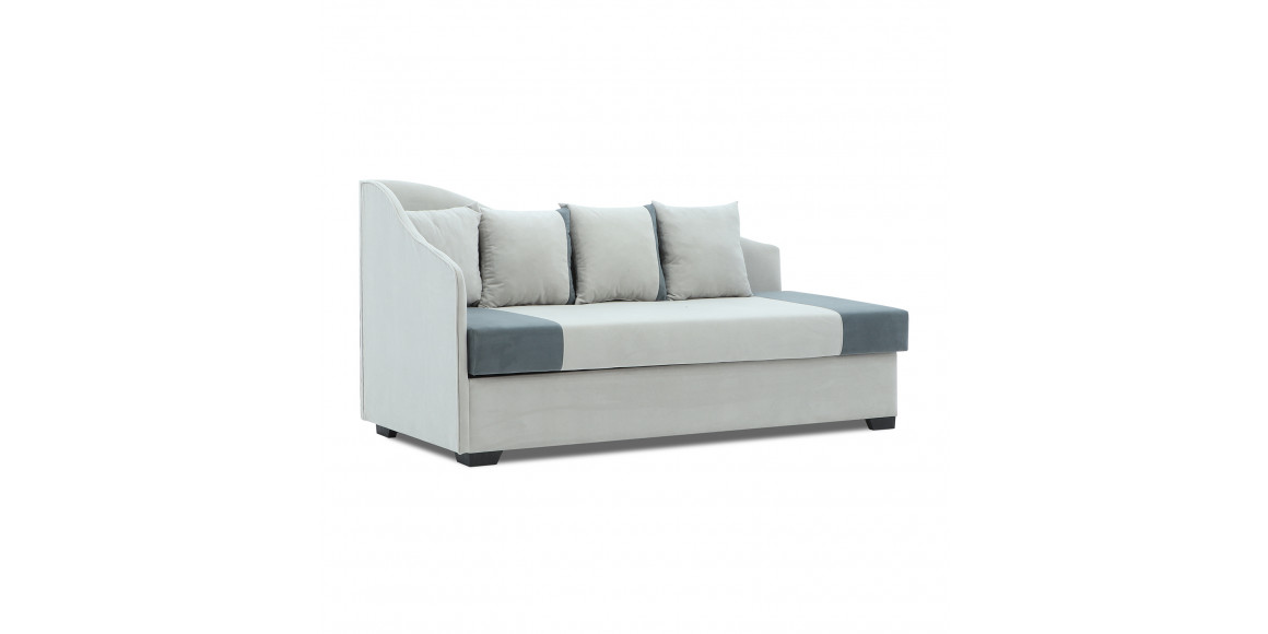 Sofa HOBEL BIG-BEN LIGHT GREY VIVALDI 6/ DARK GREY VIVALDI 8 L(2) 