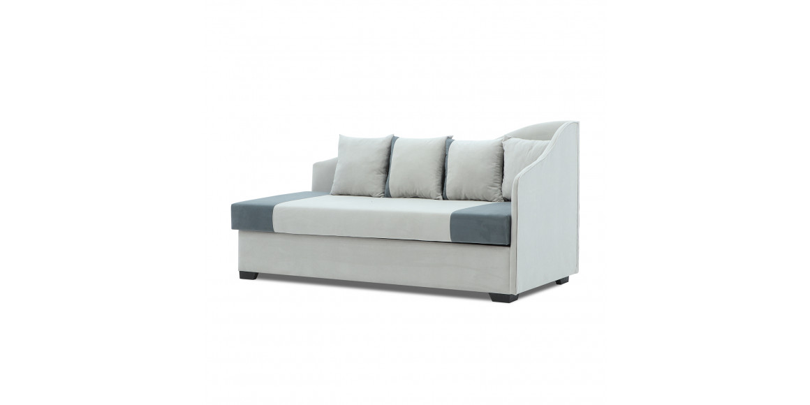 Sofa HOBEL BIG-BEN LIGHT GREY VIVALDI 6/ DARK GREY VIVALDI 8 R(2) 