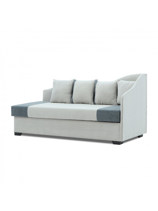 Sofa HOBEL BIG-BEN LIGHT GREY VIVALDI 6/ DARK GREY VIVALDI 8 R(2) 