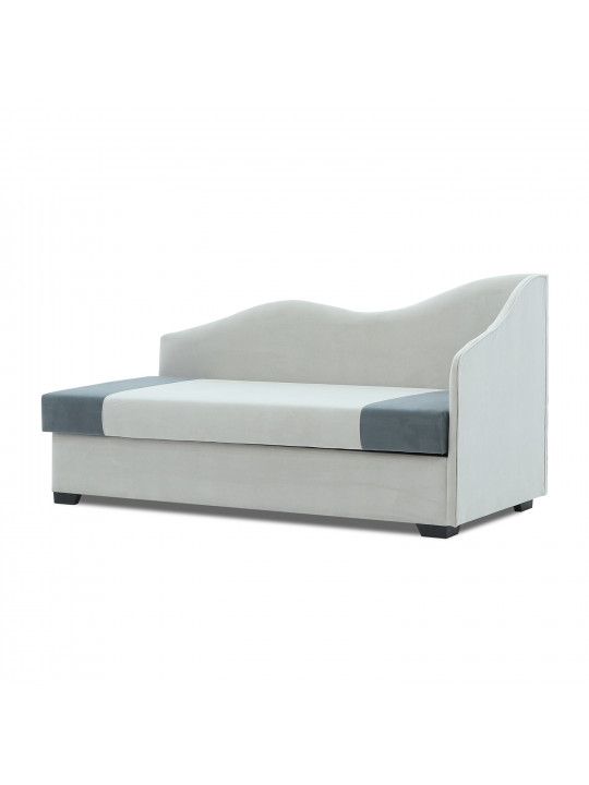 Sofa HOBEL BIG-BEN LIGHT GREY VIVALDI 6/ DARK GREY VIVALDI 8 R(2) 