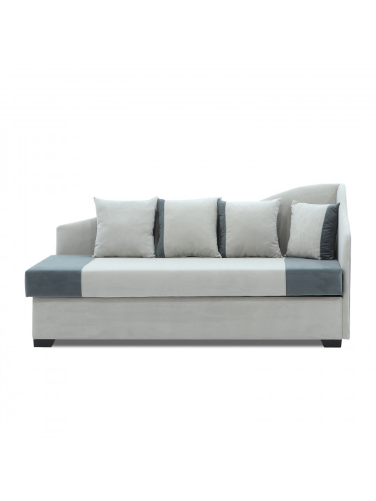 Sofa HOBEL BIG-BEN LIGHT GREY VIVALDI 6/ DARK GREY VIVALDI 8 R(2) 