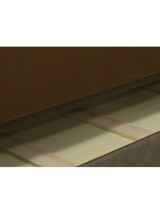 Բազմոց HOBEL CORNER NEW YORK DARK BROWN KIPRUS 4/ONTARIO AQUA SEA R (4) 