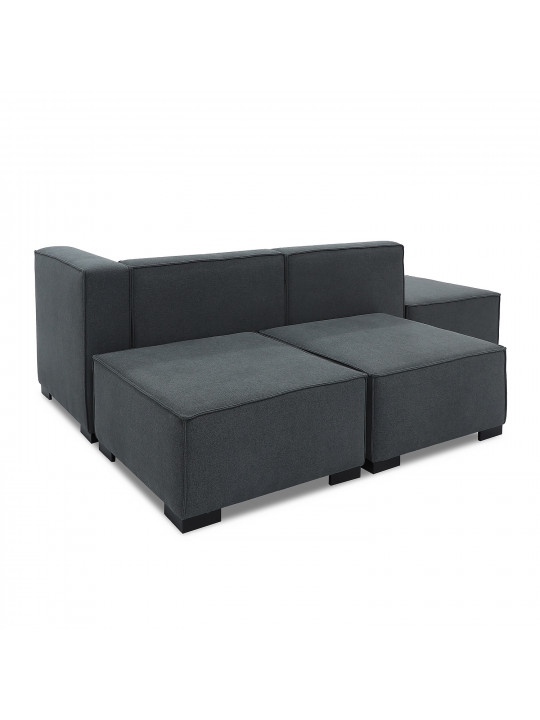 Sofa HOBEL CORNER ALFA GREY ASTERI 5 R (5) 