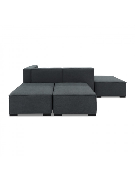 Sofa HOBEL CORNER ALFA GREY ASTERI 5 R (5) 
