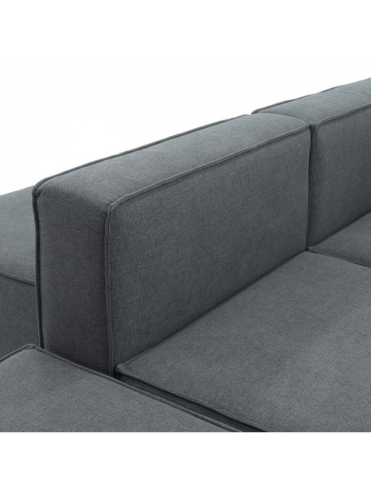 Sofa HOBEL CORNER ALFA GREY ASTERI 5 R (5) 