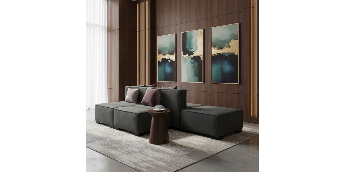 Բազմոց HOBEL CORNER ALFA GREY ASTERI 5 R (5) 