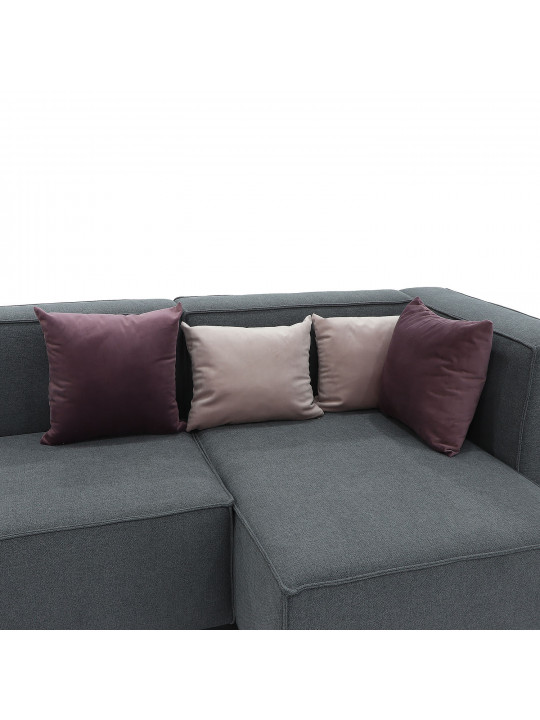 Sofa HOBEL CORNER ALFA GREY ASTERI 5 R (5) 