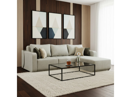 Диван HOBEL CORNER AMANDA GREY AMAZON 5/ NIAGARA LIGHT GREY/ NIAGARA BROWN (6) 