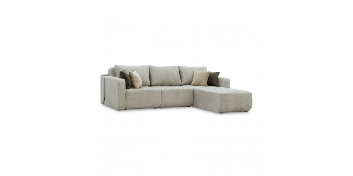 Sofa HOBEL CORNER AMANDA GREY AMAZON 5/ NIAGARA LIGHT GREY/ NIAGARA BROWN (6) 