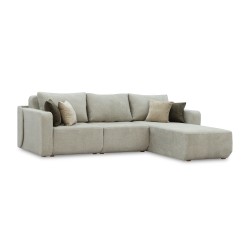 Диван HOBEL CORNER AMANDA GREY AMAZON 5/ NIAGARA LIGHT GREY/ NIAGARA BROWN (6) 