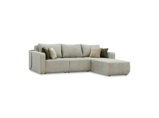 Диван HOBEL CORNER AMANDA GREY AMAZON 5/ NIAGARA LIGHT GREY/ NIAGARA BROWN (6) 