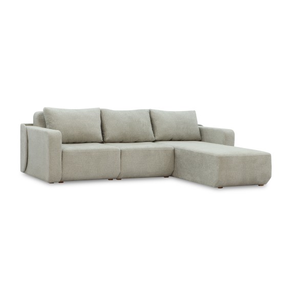 Sofa HOBEL CORNER AMANDA GREY AMAZON 5/ NIAGARA LIGHT GREY/ NIAGARA BROWN (6) 