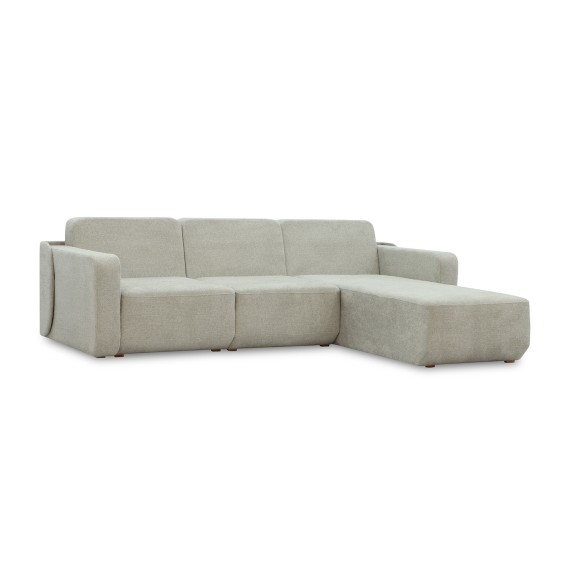 Sofa HOBEL CORNER AMANDA GREY AMAZON 5/ NIAGARA LIGHT GREY/ NIAGARA BROWN (6) 
