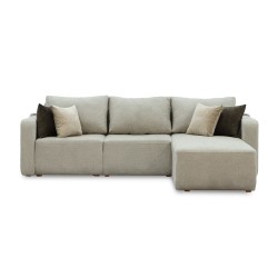 Диван HOBEL CORNER AMANDA GREY AMAZON 5/ NIAGARA LIGHT GREY/ NIAGARA BROWN (6) 