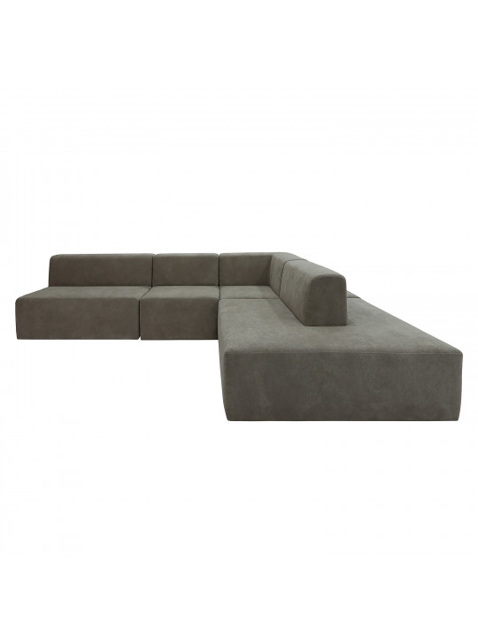 Բազմոց HOBEL CORNER ATLANTA CAPPUCCHINO KIVI 20/CREAM SHO 599-6 R (5) 
