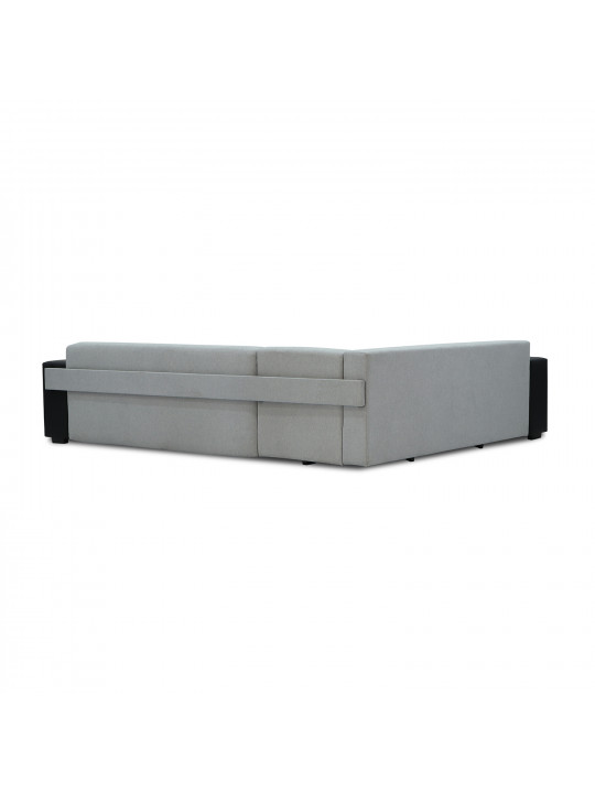 Բազմոց HOBEL CORNER BAR BLACK 4503/ GREY SCANDI 17 L (6) 