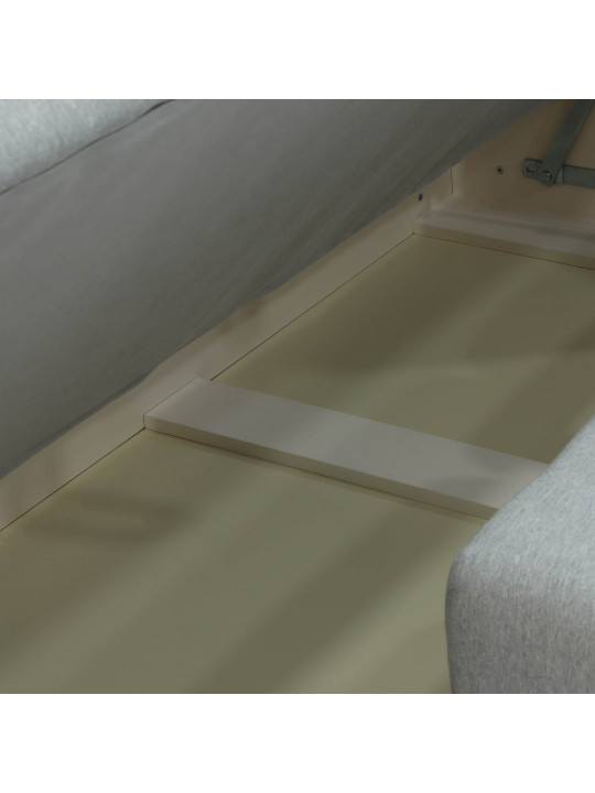 Բազմոց HOBEL CORNER BAR BLACK 4503/ GREY SCANDI 17 L (6) 