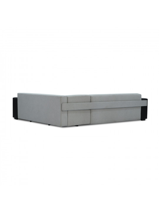 Բազմոց HOBEL CORNER BAR BLACK 4503/ GREY SCANDI 17 R (6) 