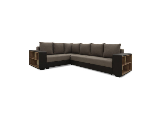 Диван HOBEL CORNER BAR BROWN 3673/ BROWN SCANDI 6 L (6) 