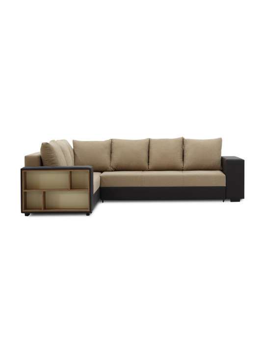 Sofa HOBEL CORNER BAR BROWN 3673/ LIGHT BROWN SCANDI 4 L (6) 