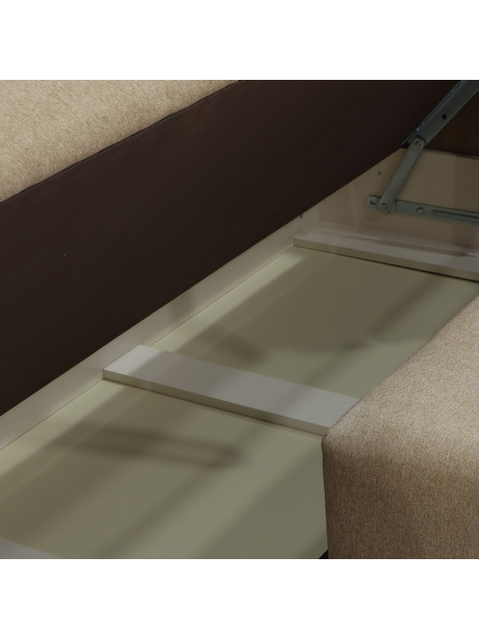 Sofa HOBEL CORNER BAR BROWN 3673/ LIGHT BROWN SCANDI 4 L (6) 