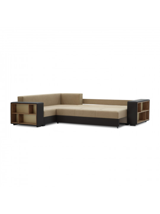 Sofa HOBEL CORNER BAR BROWN 3673/ LIGHT BROWN SCANDI 4 L (6) 