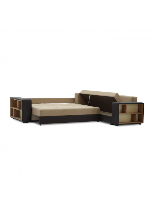 Բազմոց HOBEL CORNER BAR BROWN 3673/ LIGHT BROWN SCANDI 4 R (6) 