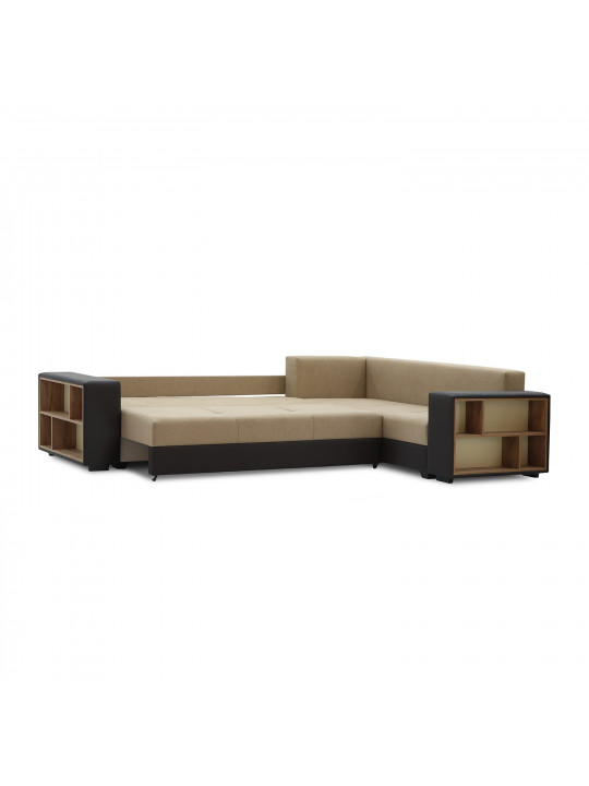 Բազմոց HOBEL CORNER BAR BROWN 3673/ LIGHT BROWN SCANDI 4 R (6) 