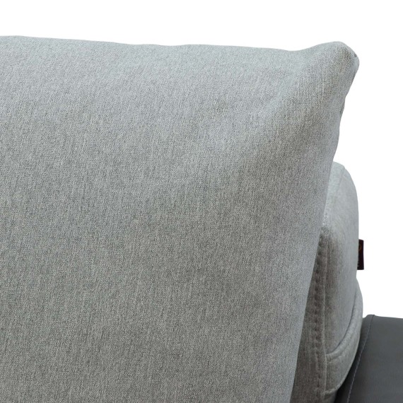 Sofa HOBEL CORNER BAR F/P DARK GREY 8410/ LIGHT GREY SCANDI 17 L (6) 