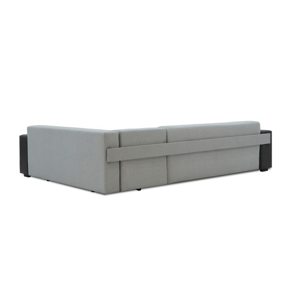 Sofa HOBEL CORNER BAR F/P DARK GREY 8410/ LIGHT GREY SCANDI 17 R (6) 