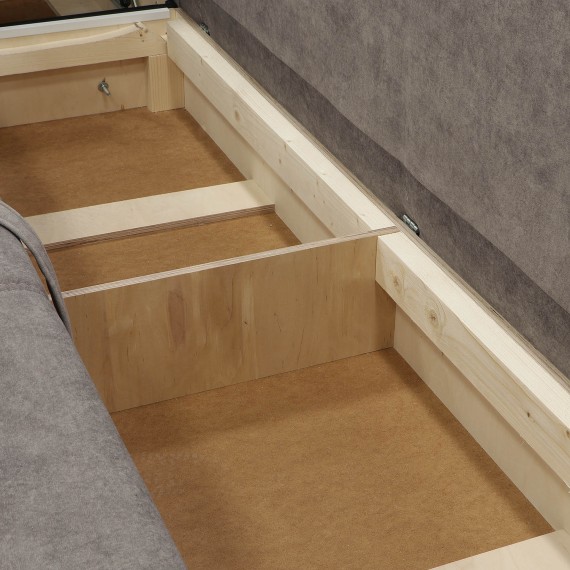 Sofa HOBEL CORNER BAR F/P K090 BLACK 4503/ CAPPUCCINO JAGUAR 6 L (6) 