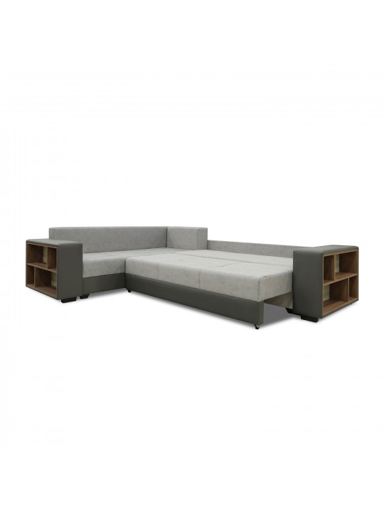 Բազմոց HOBEL CORNER BAR GRAY V460/ LIGHT GREY JAGUAR 4 L (6) 