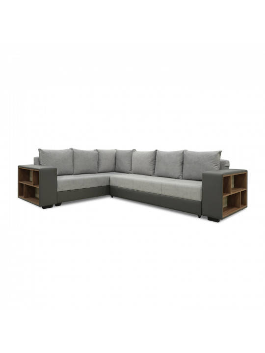 Բազմոց HOBEL CORNER BAR GRAY V460/ LIGHT GREY JAGUAR 4 L (6) 