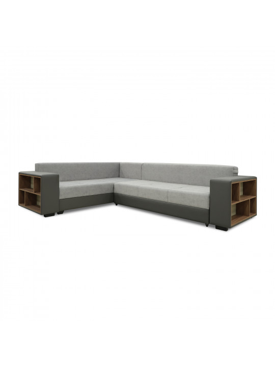 Բազմոց HOBEL CORNER BAR GRAY V460/ LIGHT GREY JAGUAR 4 L (6) 