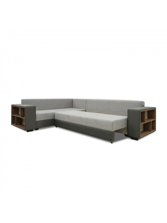 Բազմոց HOBEL CORNER BAR GRAY V460/ LIGHT GREY JAGUAR 4 L (6) 