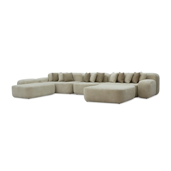Sofa HOBEL CORNER BERGAMO CREAM BELLA 2/ INFINITY 290 L (5) 