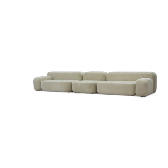 Sofa HOBEL CORNER BERGAMO CREAM BELLA 2/ INFINITY 290 L (5) 