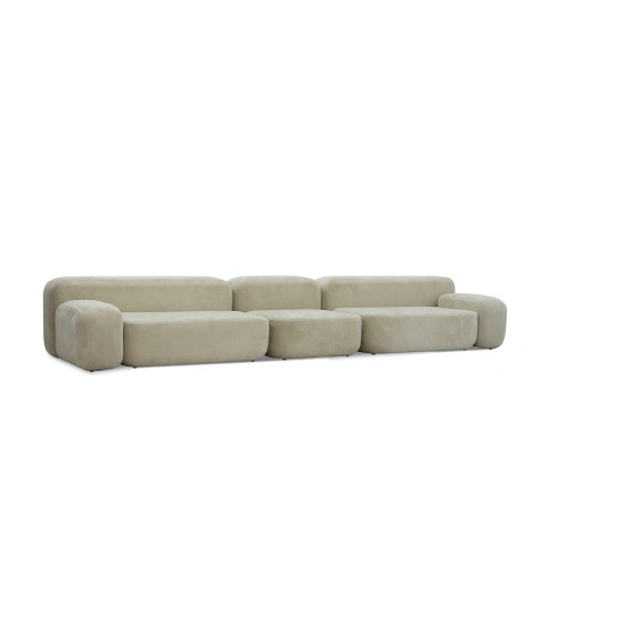 Sofa HOBEL CORNER BERGAMO CREAM BELLA 2/ INFINITY 290 R (5) 