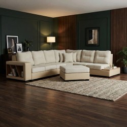 Диван HOBEL CORNER CORONA CREAM PHANTOM 3/ CREAM BEATTO 1065 R (7) 