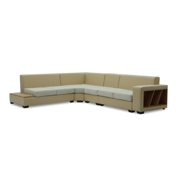 Sofa HOBEL CORNER CORONA CREAM PHANTOM 3/ CREAM BEATTO 1065 R (7) 