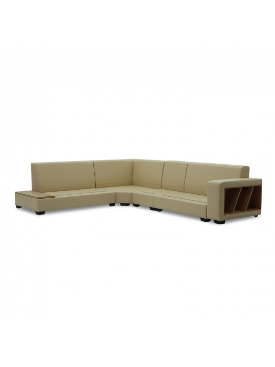 Բազմոց HOBEL CORNER CORONA CREAM PHANTOM 3/ CREAM BEATTO 1065 R (7) 