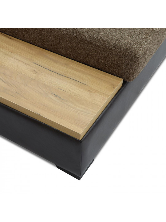 Բազմոց HOBEL CORNER CORONA DARK BROWN PHANTOM 8/ BROWN BEATTO 1012 L (7) 