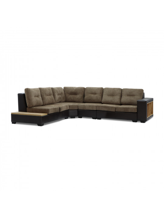 Բազմոց HOBEL CORNER CORONA DARK BROWN PHANTOM 8/ BROWN BEATTO 1012 L (7) 