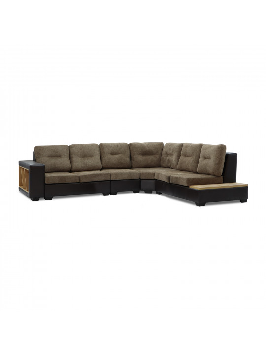 Բազմոց HOBEL CORNER CORONA DARK BROWN PHANTOM 8/ BROWN BEATTO 1012 R (7) 
