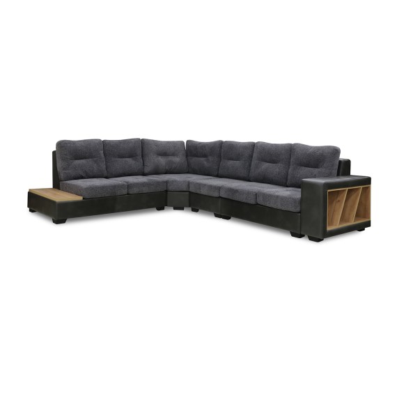 Sofa HOBEL CORNER CORONA GREY PHANTOM 14/ DARK GREY BEATTO 1079 L (7) 